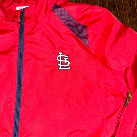St. Louis Cardinals Lightweight Full Zip Windbreaker by Carl Banks: XL - Picture 3 of 5